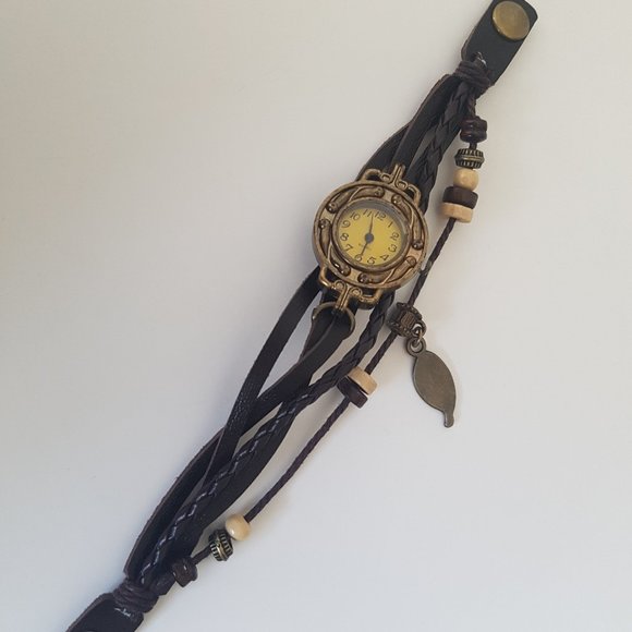 Vintage Style Women's Quartz Pendant Wrap Watch - Picture 5 of 7